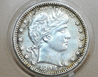 1892-1916 Barber Silver Quarters - Kies op datum en cijfer - Diverse pepermuntjes - Barber Quarters Liberty Head Quarters