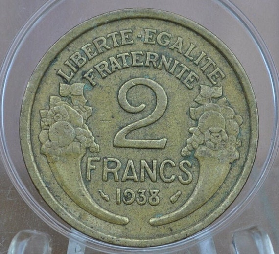 未使用 1944年 フランス軍票 France 2 フラン francs 紙幣 1944 France 2 Francs Allied Military Currency/Paper Money WWII