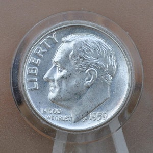 1959 P And D Roosevelt Silver Dimes - Choose Mint And Grade - Roosevelt Dime 1959 P, 1959 D Dime - Circulated & Uncirculated Dimes