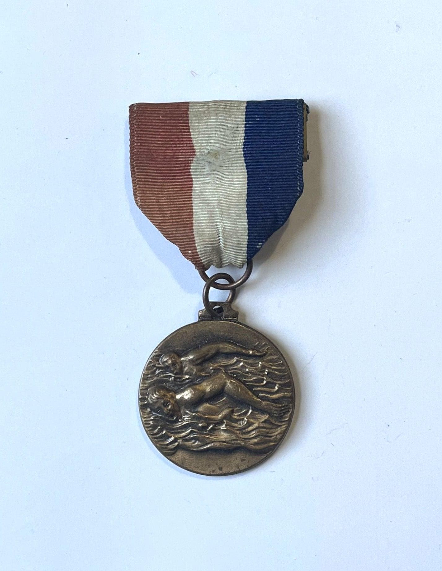 Vintage Swimming Medal - Etsy