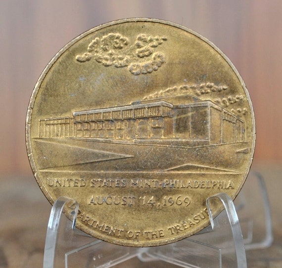 フィラデルフィア造幣局 創立200周年記念1792-1992ブロンズメダル 1969年フィラデルフィア造幣局記念トークン - 財務省トークン
