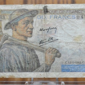 楽天市場】フランス 10フラン紙幣 美品 ヴォルテール 世界 外国