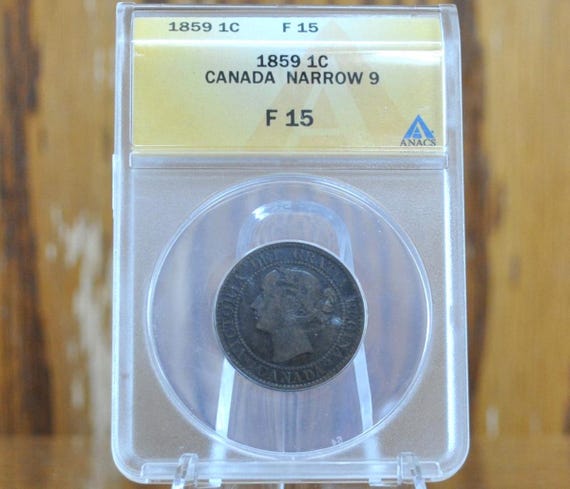 1859 Canadian Cent - Choose by Grade - Queen Victoria - 1859 Large
