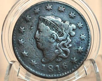 売れ筋がひクリスマスプレゼント！ 1810 Classic Head Large Cent Copper Coin - Circulated - Etsy コレクション