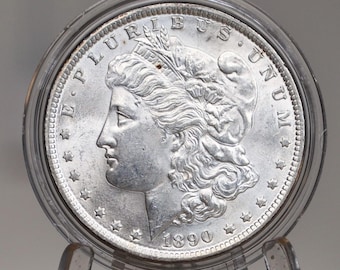 Dollaro d'argento Morgan del 1890 - Scegli per grado/condizione - Zecca di Filadelfia - Dollaro d'argento Morgan del 1890 P - Bellissima moneta