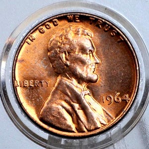 1964 P&D Lincoln Memorial Pennies - Choose by Mint and Grade - Philadelphia, Denver 1964 P Memorial Cent 1964 D