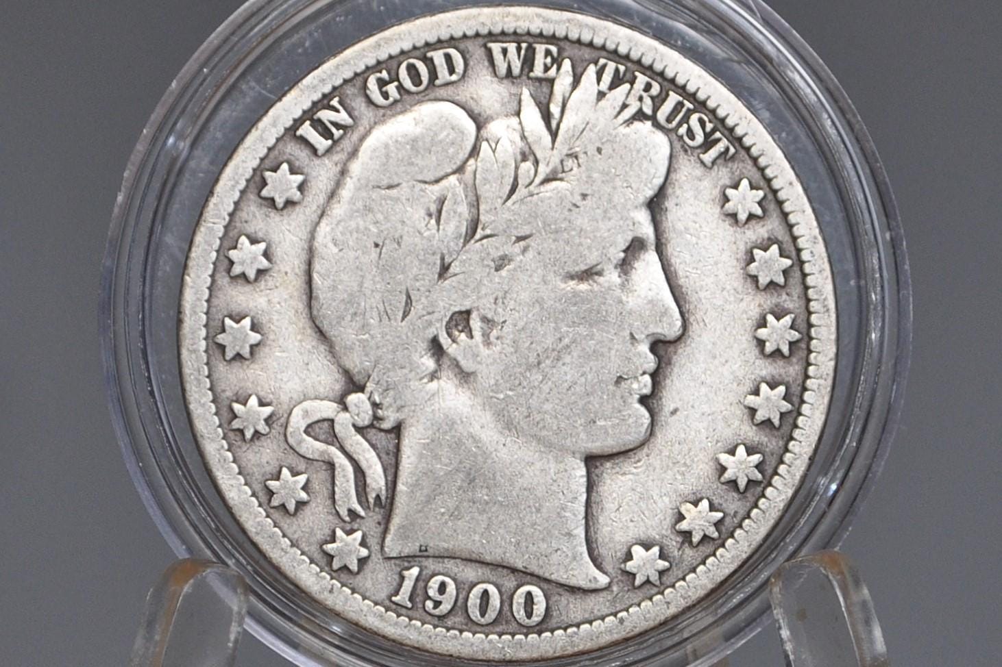 1900-O バーバー ハーフドル、P、O、S ミント - ミントとグレード/状態