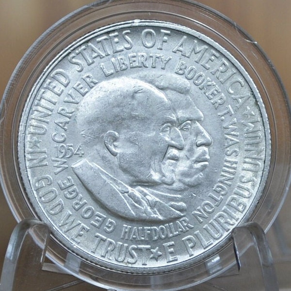 1951-1954 Booker T Washington / George W Carver Commemorative Half Dollars - BU (Uncirculated) - 1951 Silver Commemorative Half Dollar 1954