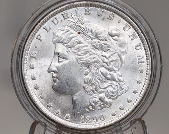 Dollaro Morgan 1890-O - Scegli per grado/condizione - Zecca di New Orleans - Dollaro d'argento Morgan 1890 - Dollaro d'argento 1890 O Dollaro d'argento 1890