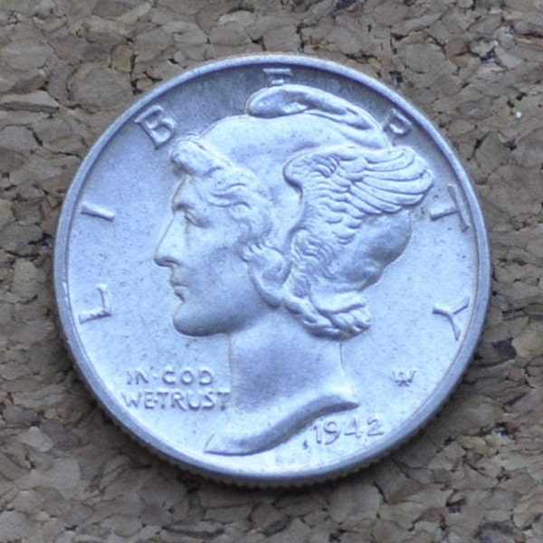 1942 Dime Etsy