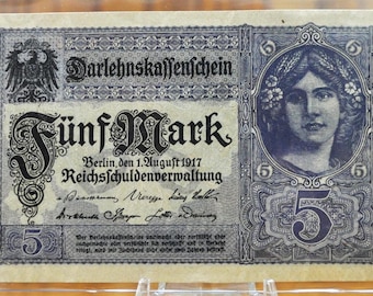 極美品　ドイツ地方紙幣　オスターヴィーック市　革製紙幣　1922年　500マルク 1922年 5万マルク ドイツ紙幣 ライヒスバンクノート - 状態良好 - 第一