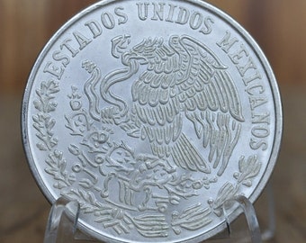 古代貨幣1977 メキシコ シルバー 100 ペソ 1977 Mexico Silver 100 Pesos - Uncirculated - Hallenbeck Coin Gallery