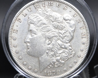 1879-S Morgan Silver Dollar - Choose by Grade / Condition - Third Reverse 1879S Morgan Dollar 1879 S Morgan Dollar 1879 S Silver Dollar