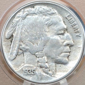 1935 Buffalo Nickel -  Choose by Grade / Condition - Buffalo Nickels 1935 Indian Head Nickel - Higher grades