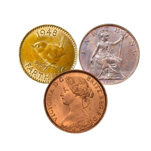 UK Farthings Great Britain - 1860-1956 - Choose by date!