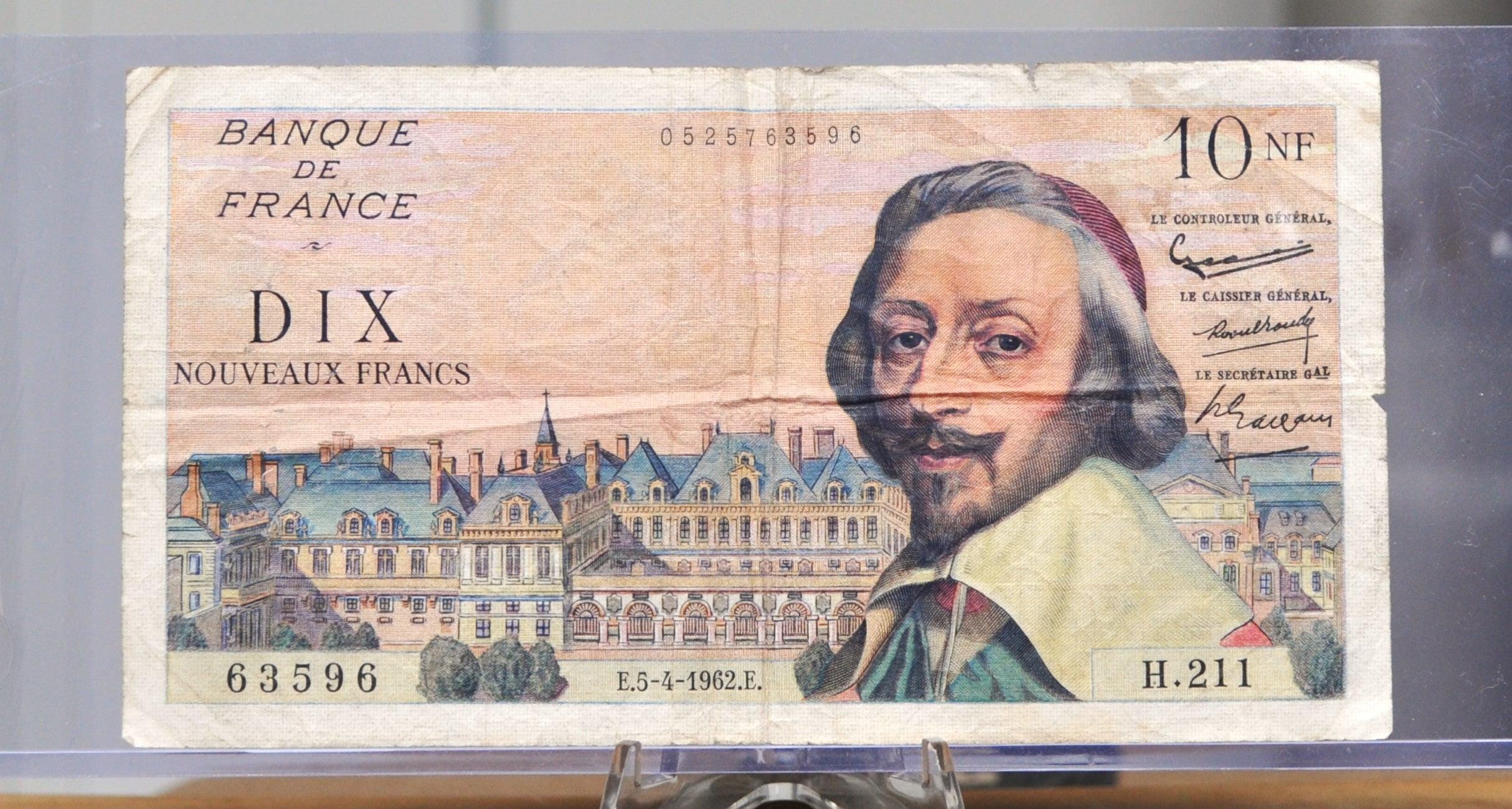 10 dix francs - Etsy 日本