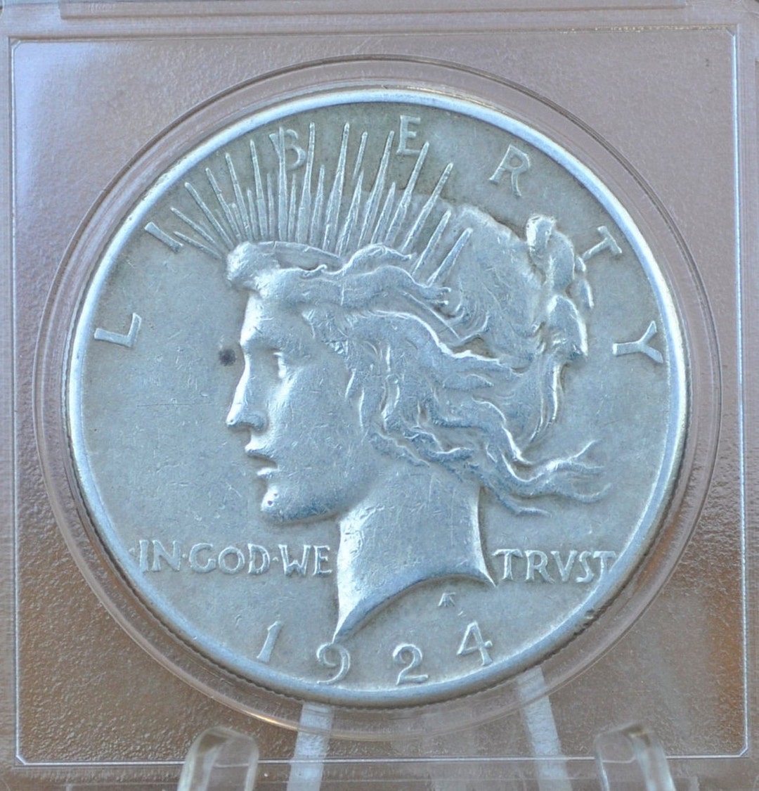 1924-S Peace Silver Dollar Choose by Grade 1924 S Silver Dollar Lower ...