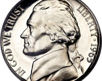 1964年Dミント リバティニッケル - 希少なアメリカ合衆国5セント硬貨