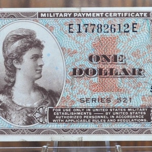 Military payment certificate - Etsy 日本
