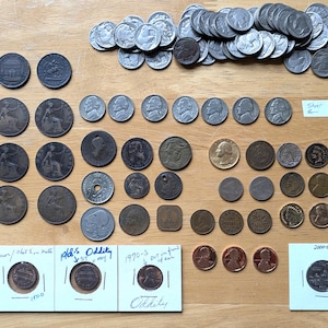 Huge Coin Lot - Silver, Indian Heads, Wheats, Proofs, Old Coins - Check it out! Discount Coin Lot! Great Deal!