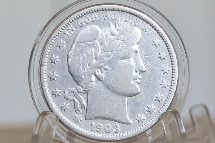 1903 Barber Silver Half Dollars, P, O,S Mints - Choose by Mint