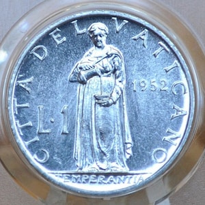 Vatican Coins - BU, Great Conditions, Beautiful Different Designs and Types - Two Lira 1941 Vatican Coin 1940 1 Lira 20 Centesimi