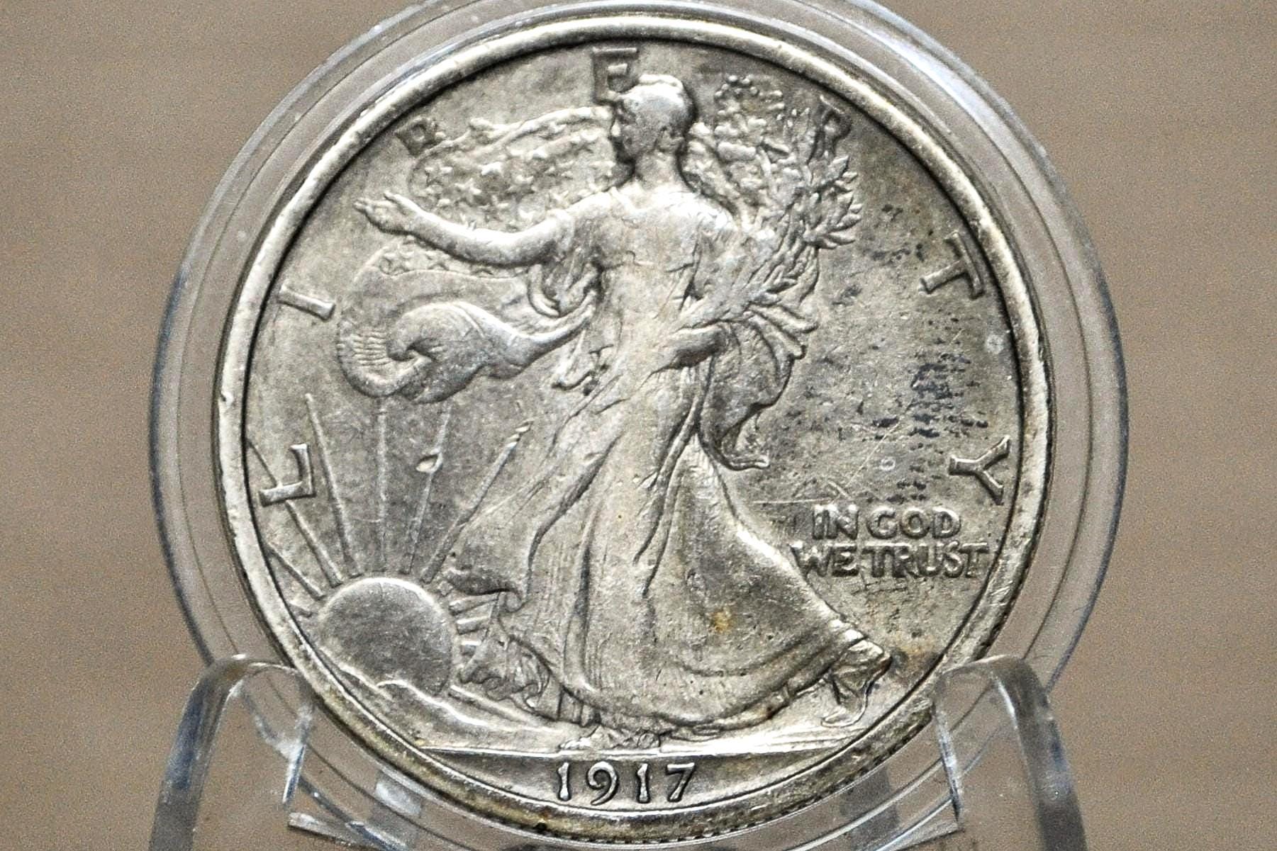 1917 Walking Liberty Silver Half Dollar - Choose by Grade
