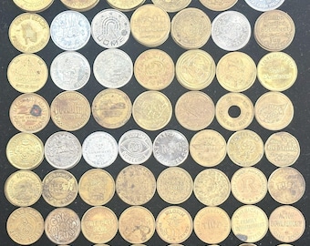 Fichas de Arcade Vintage: ¡Más de 50 para elegir! - Fichas de juegos/arcade antiguas