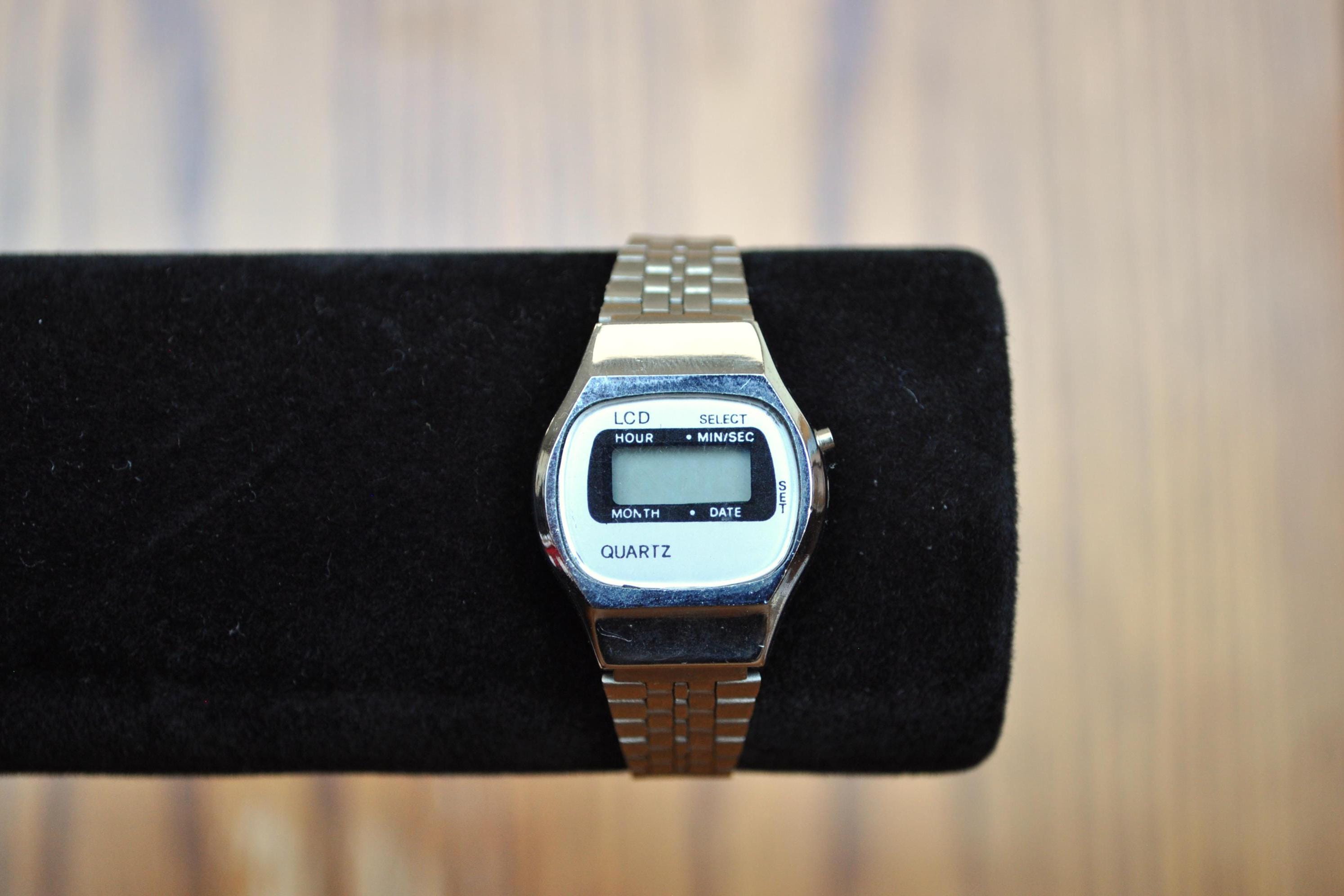Vintage Lcd Watch - Etsy Vintage Lcd Watch - Etsy