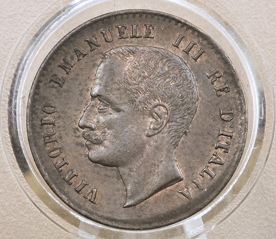 1903 年イタリア 2 セント硬貨 - C.20 - 未流通グレード / 状態