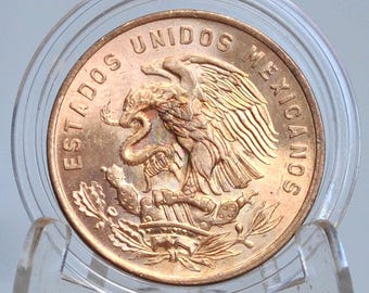1914年メキシコ1セント - 未使用 - メキシコシティ造幣局 - メキシコ