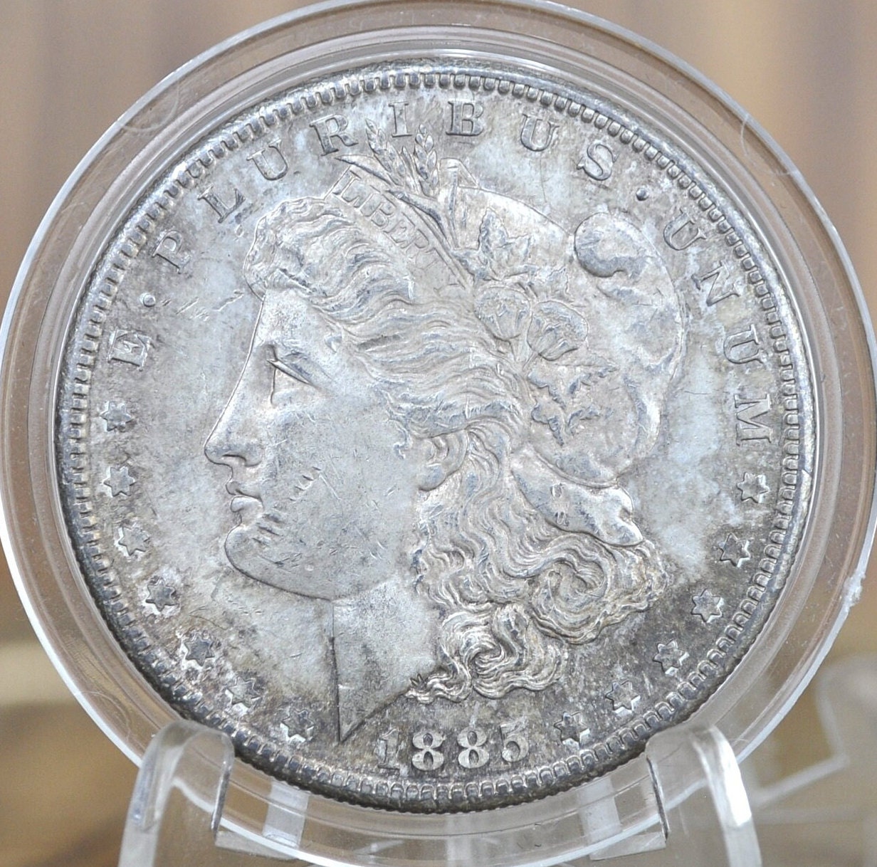 1885-S モルガン シルバー ダラー - MS61 (未流通) グレード / 状態