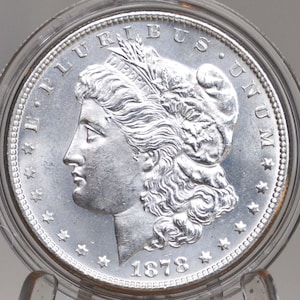 1878 morgan silver dollar - Etsy 日本