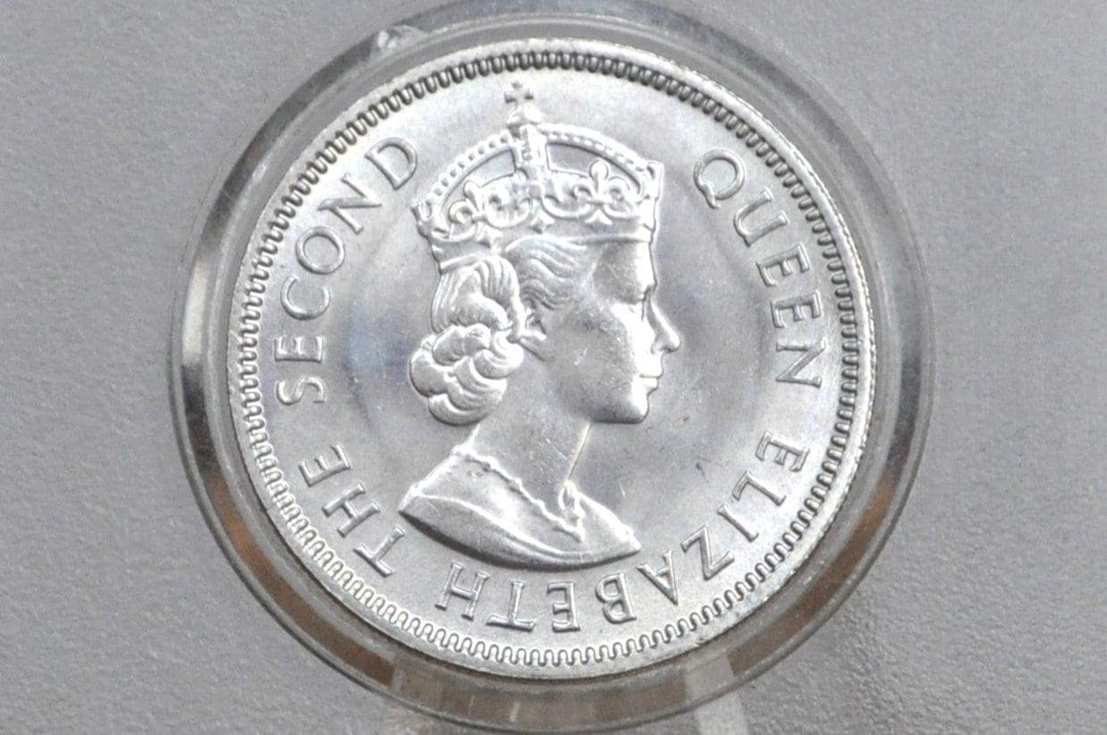 1973 Hong Kong 50 Cents - BU/UNC Grade / Condition - Queen Elizabeth II -  Half Dollar Hong Kong - - Etsy Australia