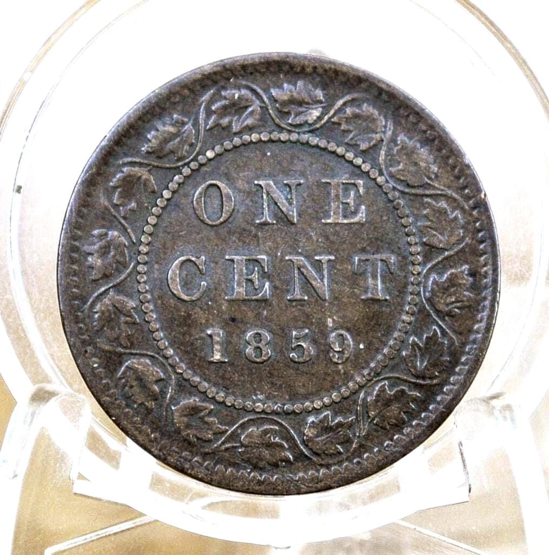 1859 Canadian Cent - Choose by Grade - Queen Victoria - 1859 Large