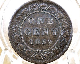 1899年カナダ1セント - XF（極めて良好）状態 - ビクトリア女王 - 1