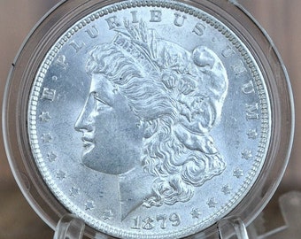 1879 Morgan Silver Dollar - Choose By Grade - 1879 P Morgan Dollar 1879-P Silver Dollar