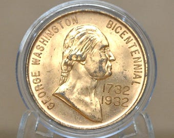 アメリカ独立戦争200周年記念ジョージ・ワシントン記念メダル 1972年