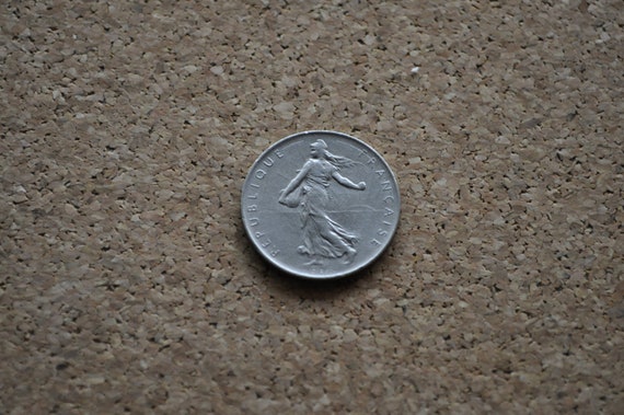 1960年フランス1フラン硬貨 - Etsy 日本