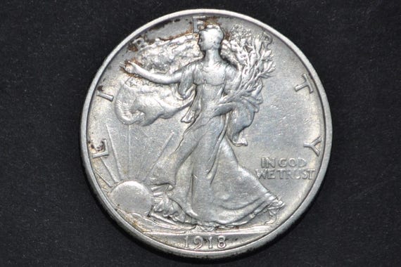 1918 PDS 1918 Walking Liberty Half Dollar PDS - Choose by Mint