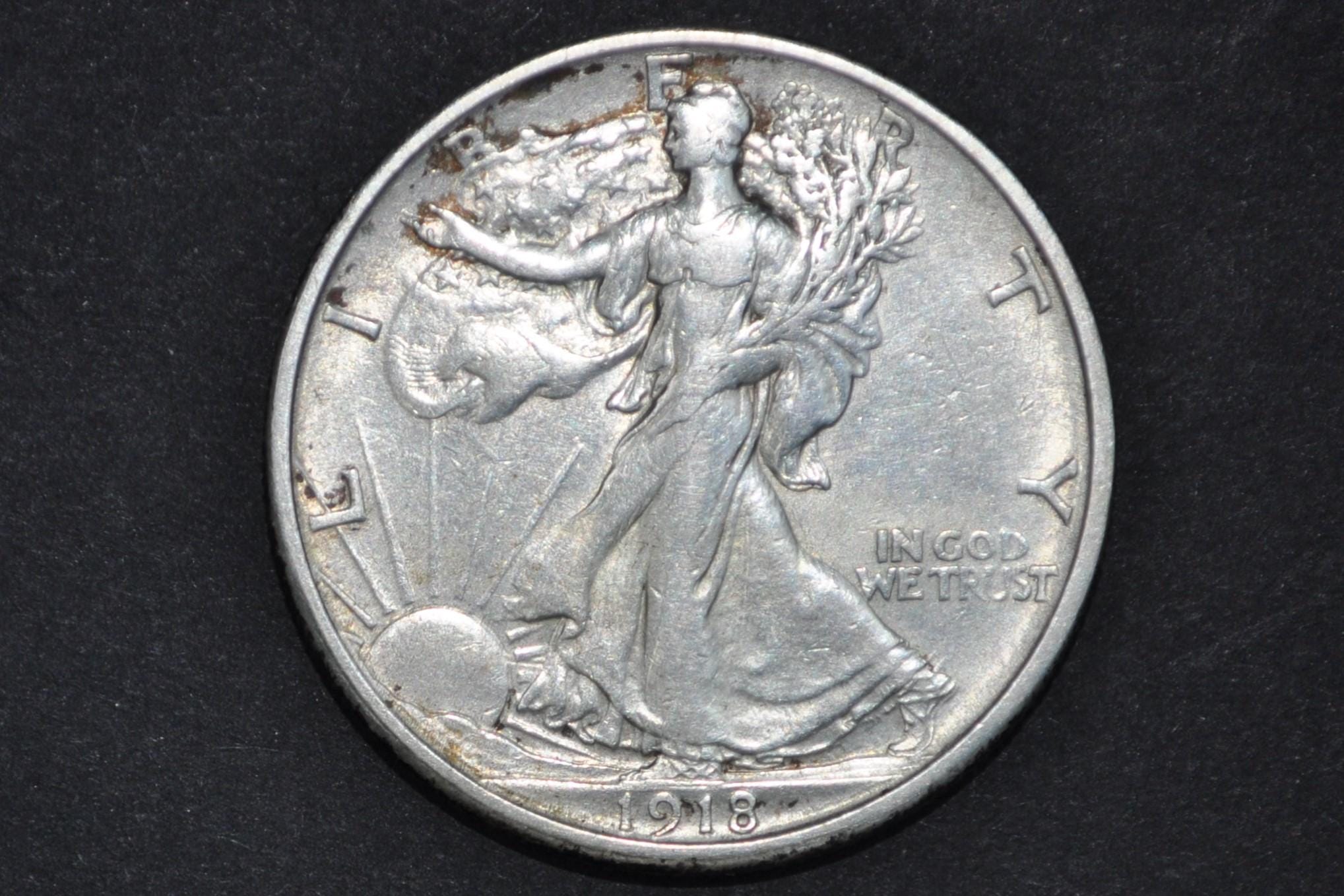 1918 PDS 1918 Walking Liberty Half Dollar PDS - Choose by Mint