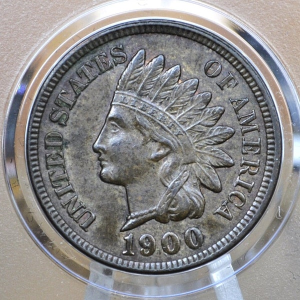 1900 Indian Head Penny - Choose by Grade / Condition - Great Detail - 1900 Indian Head Cent - Cent 1900 Penny