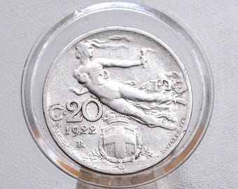 1867年 フランス 20 サンチーム - 銀貨 - ナポレオン3世 フランス 20