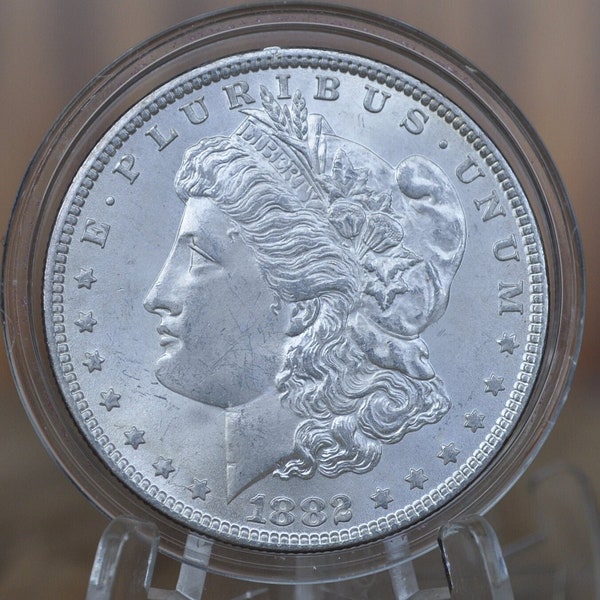 1882-O Morgan Silver Dollar - Choose by Grade - 1882O Morgan Dollar 1882 Silver Dollar New Orleans Mint