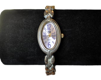 Quartz Faded Glory Oval Watch (Working!)