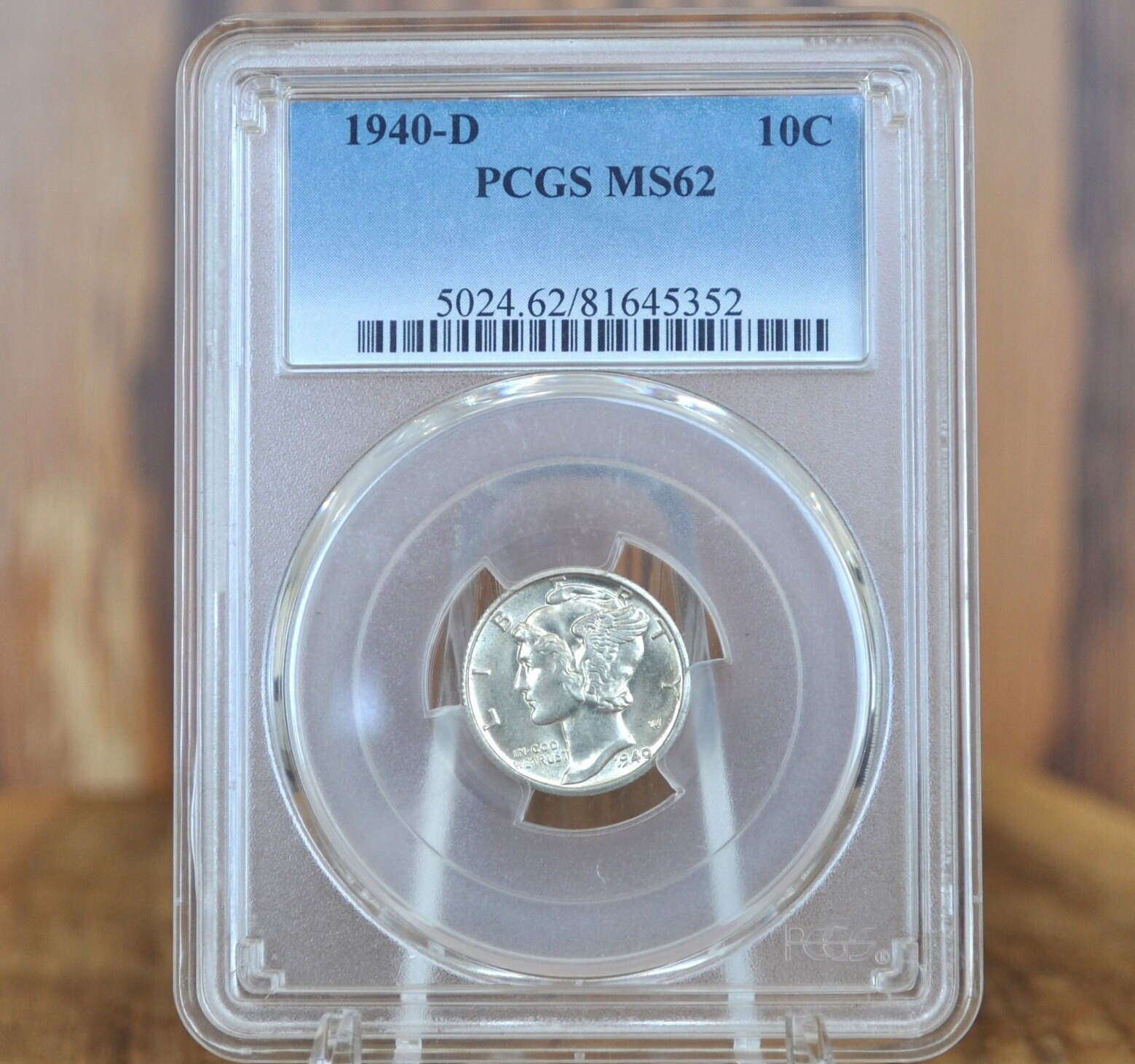 1940年 マーキュリー シルバー ダイム PDS - 造幣局別：P、D、S