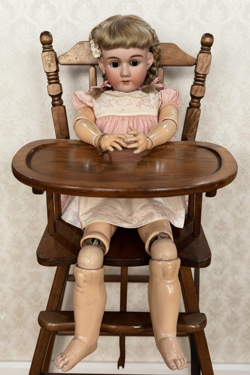 Antique bisque doll - Etsy 日本