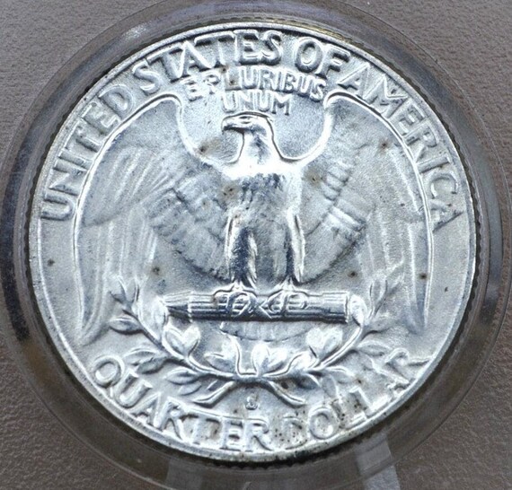 1954年 P、D、S ワシントン銀貨 25セント硬貨 - グレードとミントで