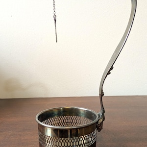 Antique Eales of Sheffield 1779 Wine Bottle Holder - Silverplate - Edwardian Style - Measurements Seen in Photos