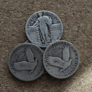 1945年 P、D、S ワシントン銀貨 25セント硬貨 - グレードとミントで